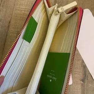 kate spade | Bags | Kate Spade Kate Spade Long Wallet Ribbon Round 